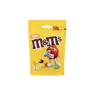 M&M Peanut milk chocoate Candy 150g