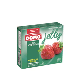 Domo Jelly Diet Vegetarian Strawberry 85 g