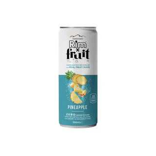 Rim Zero Sparkling Pineapple Can 330 mL