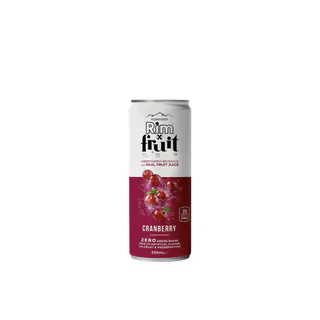 Rim Zero Sparkling Cranberry Can 330 mL