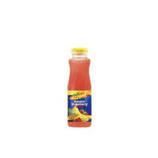 Maccaw Banana Strawberry glass 250 mL