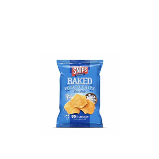 Snips Baked Potato Chips Sea Salt 150 g
