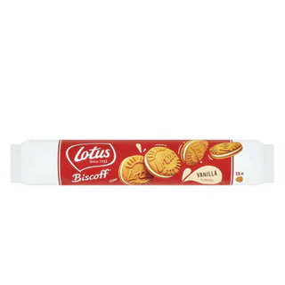 Lotus Biscoff Sanwich Vanilla Cream Biscuits