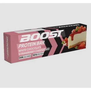 Boost Protein Bar Whir Chocolate Strawberry cheese cake