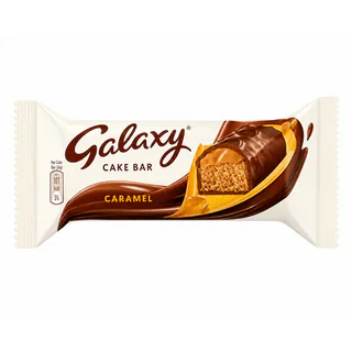 Galaxy Cake Bars Caramel