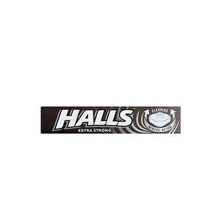 Halls Extra Strong Mint Flavored