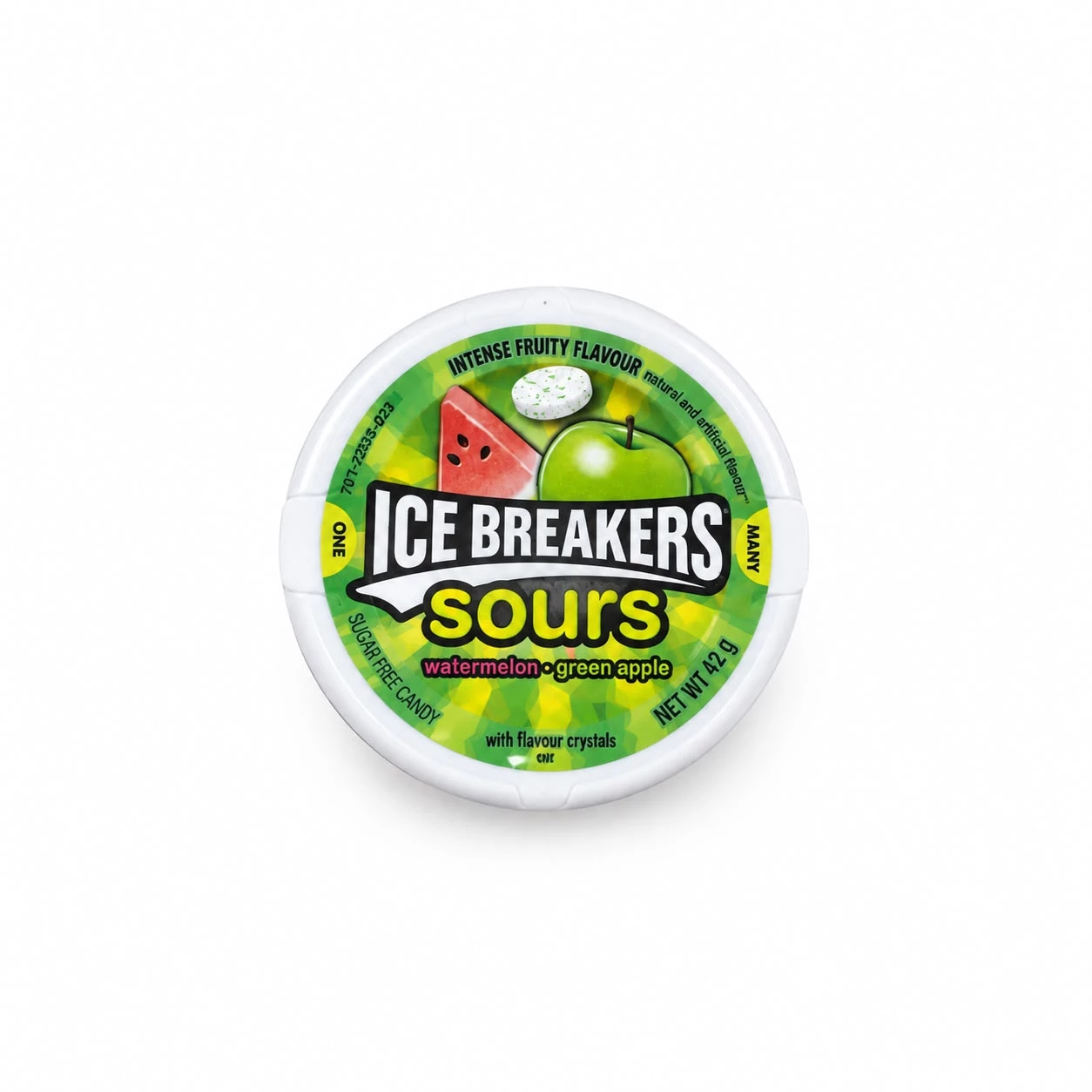 Ice Breakers Sours green apple and watermelon