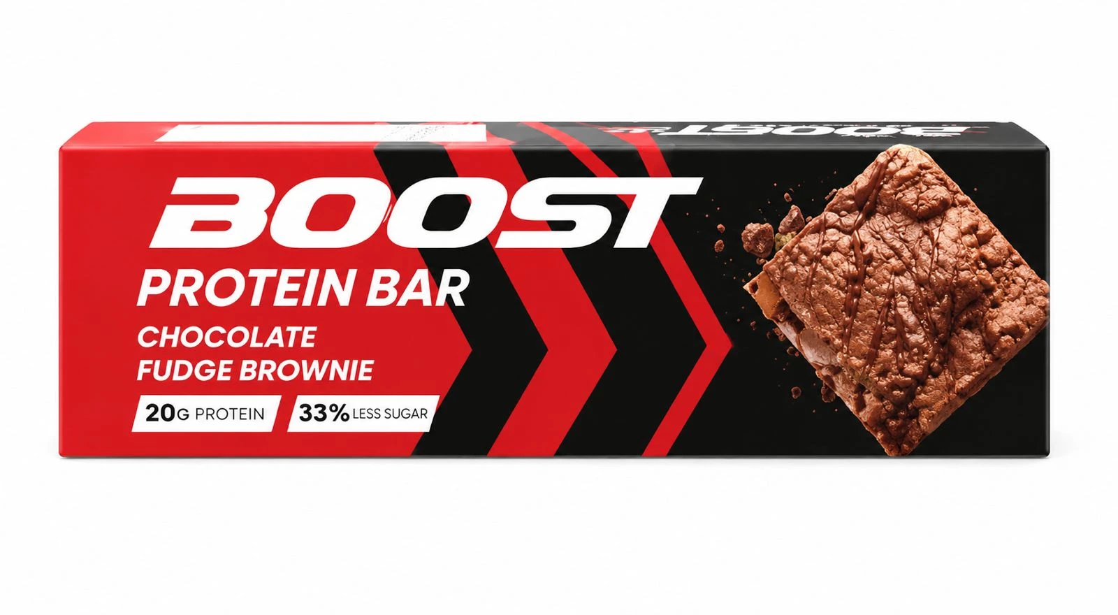 Boost Protein Bar Chocolate Fudge Brownie