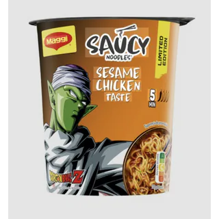 Maggi Noodles cup Sesame Chicken Dragon Ball