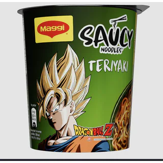 Maggi Noodles Cup Teryaki Dragon Ball