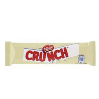 crunch white chocolate bar