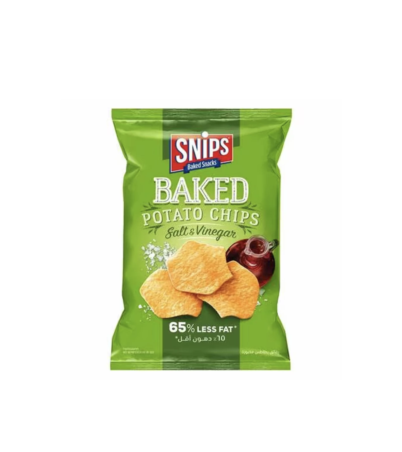 Snips Baked Potato Chips Salt & Vinegar 150 g
