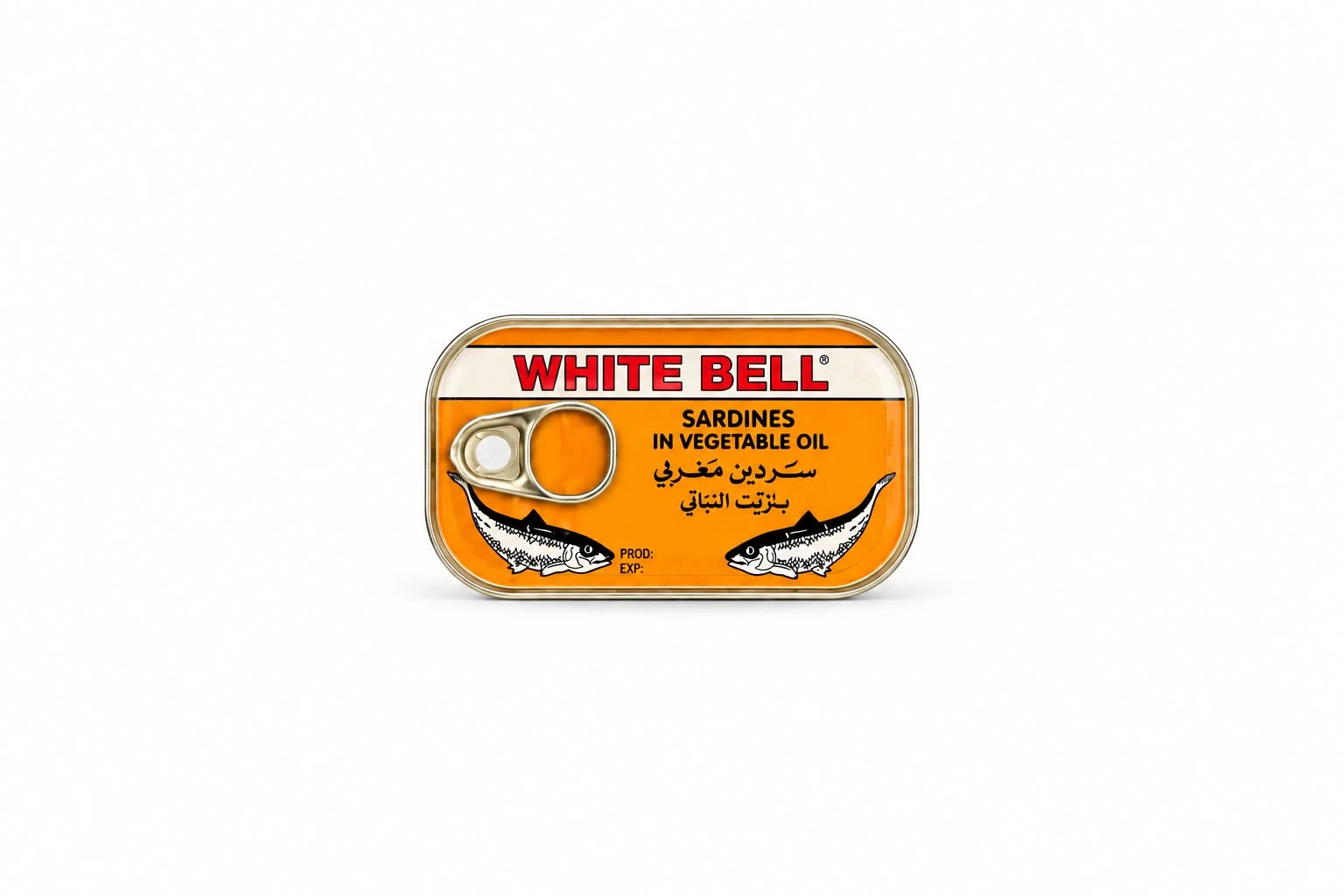 White Bell Sardine in Vegetable oil