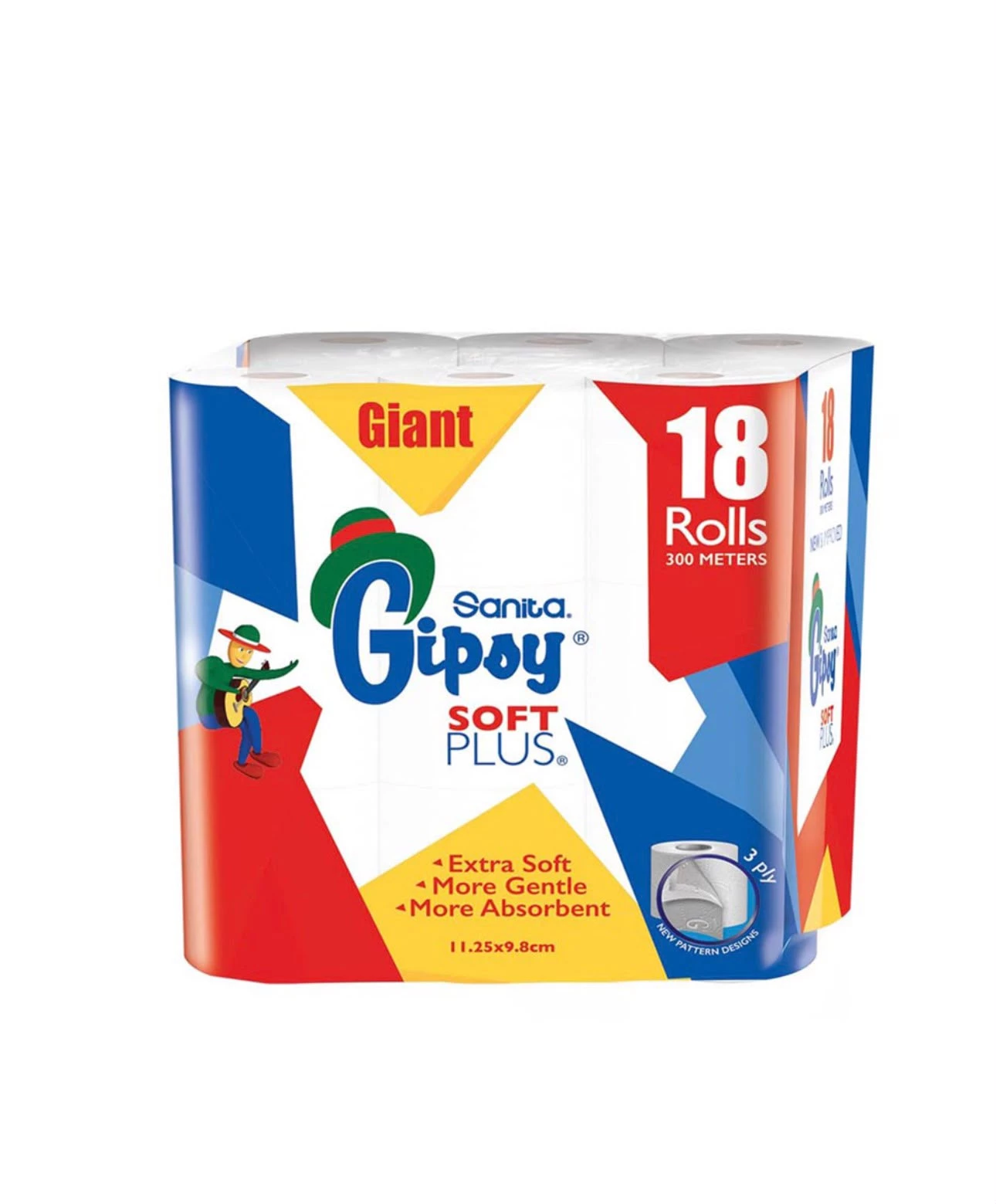 Sanita Gipsy toilet rolls