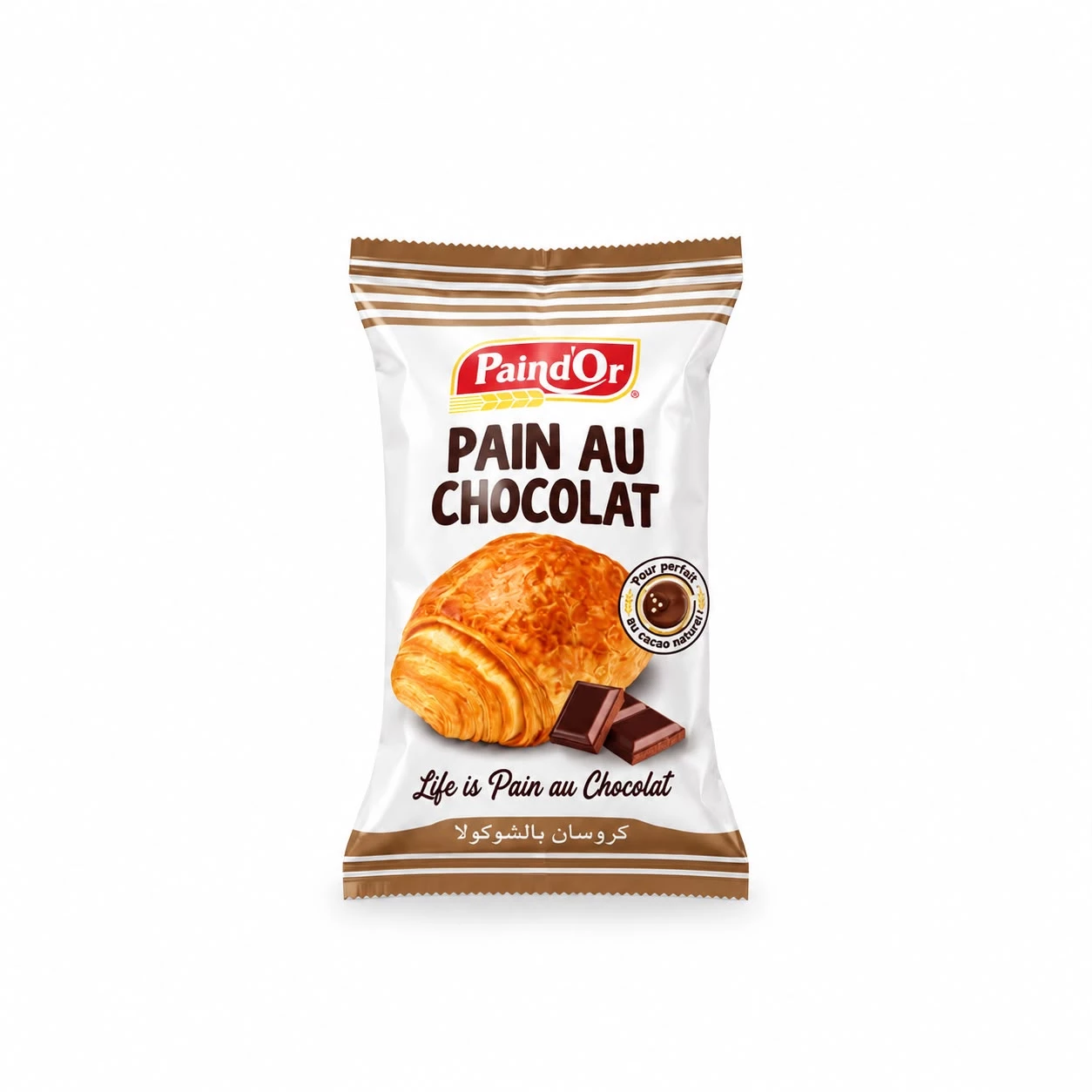 Pain d'or croissant fresh chocolate
