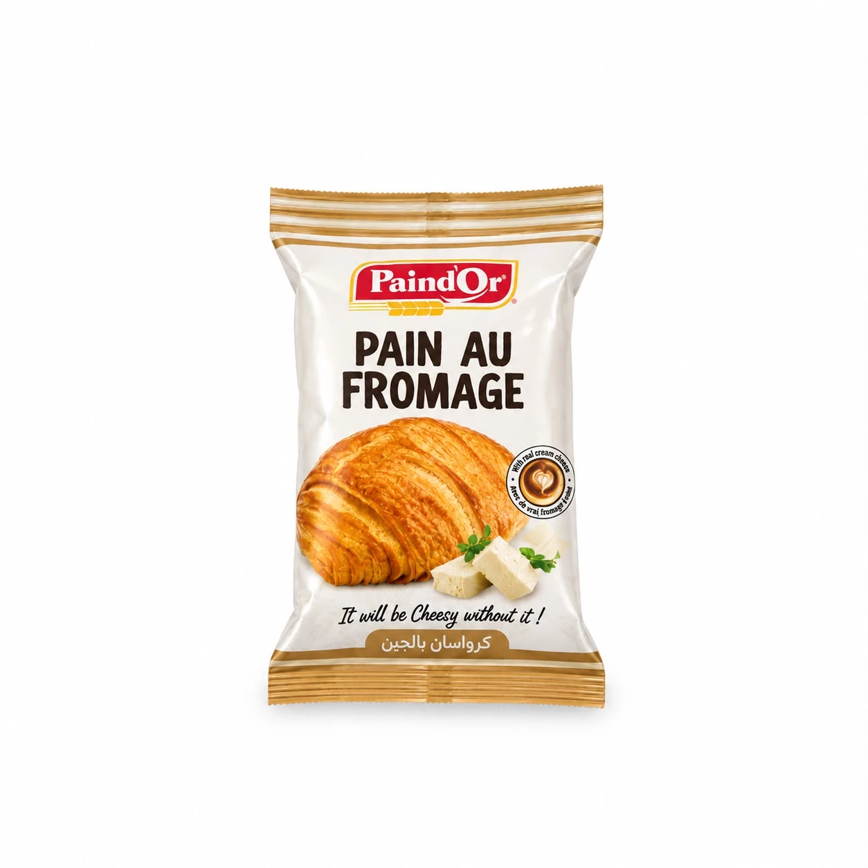 Pain d'or croissant fresh cheese